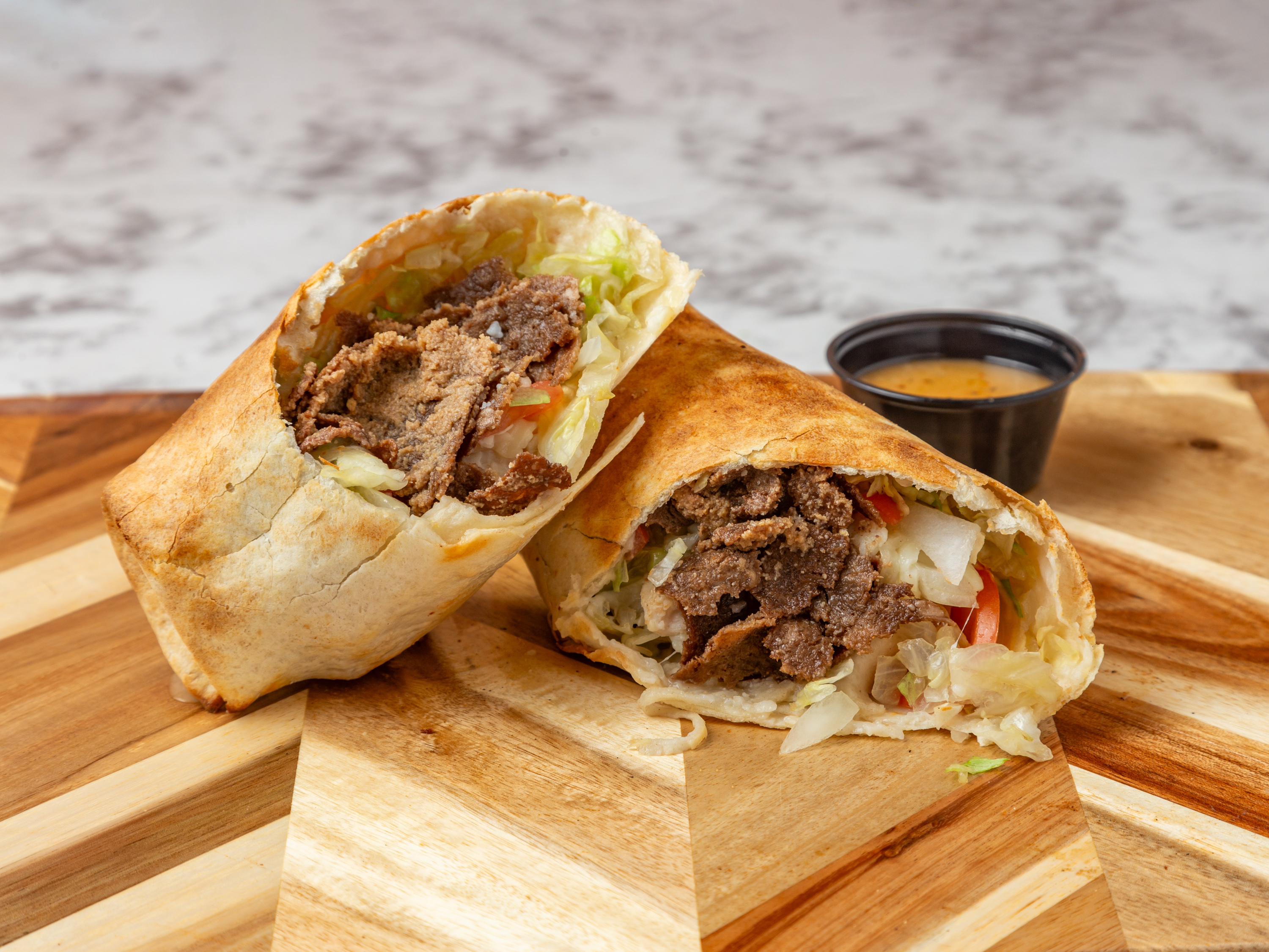 Steak Wrap.