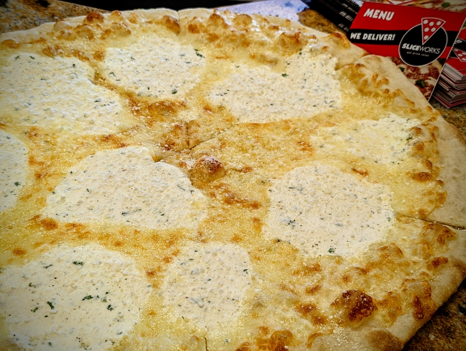 LG White Pizza.