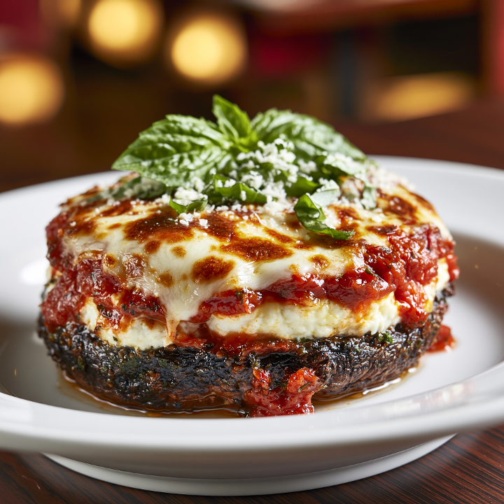 Stuffed Portobello Lasagna.