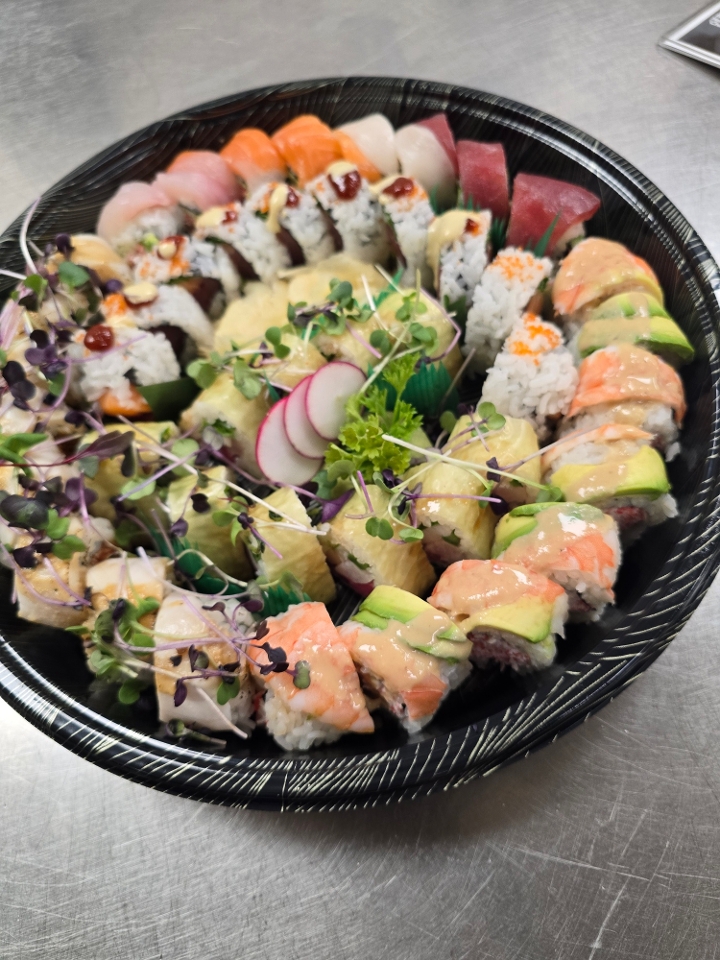 Fresh Fish Lover Tray (For 2- 4).