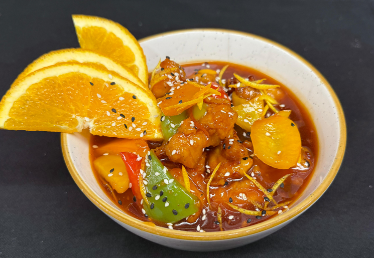 Orange Chicken.