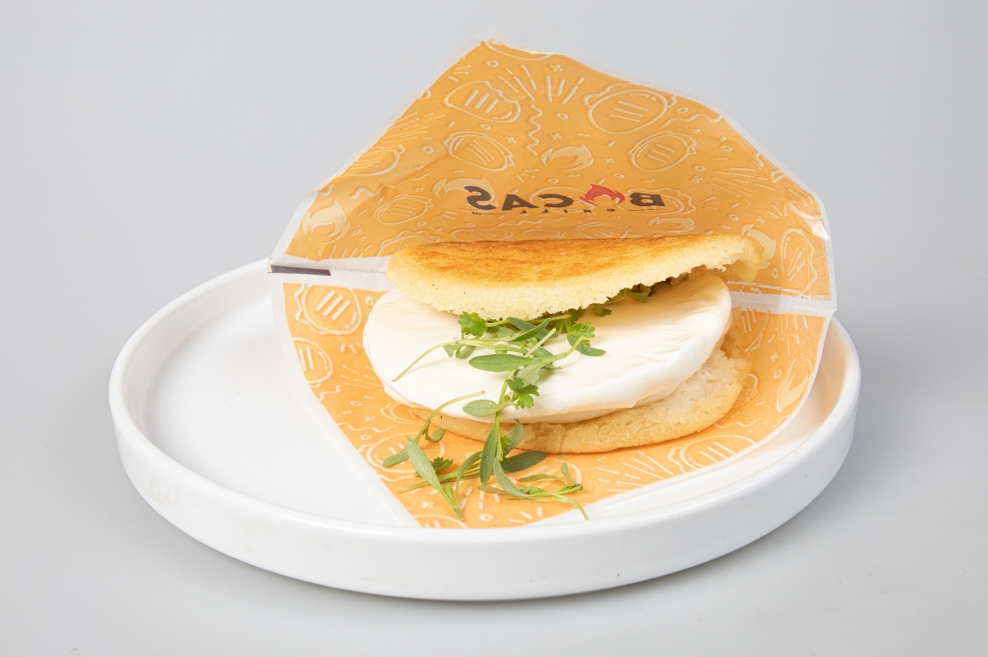 Soft white Cheese Arepa.