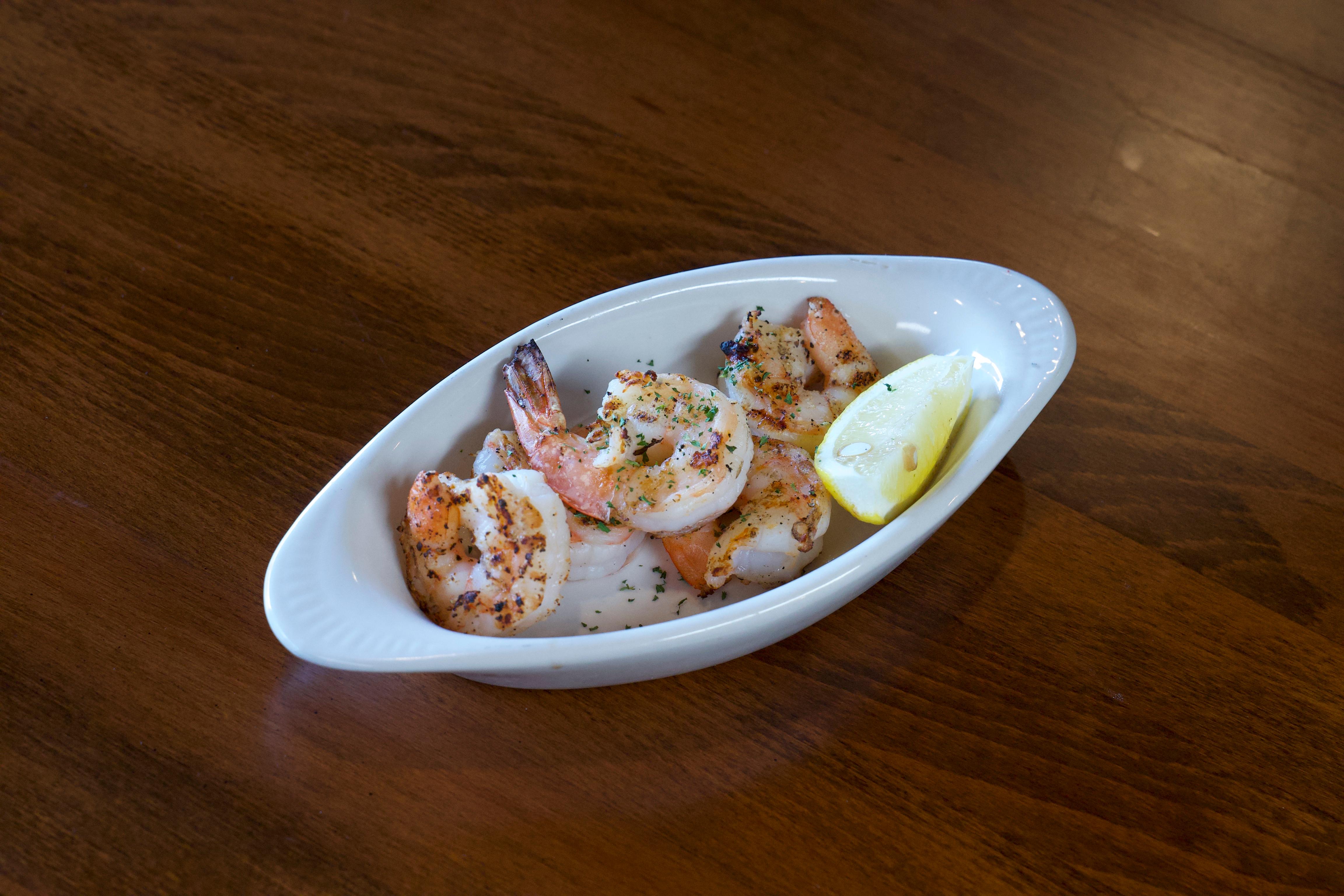 Side Grilled Shrimp.