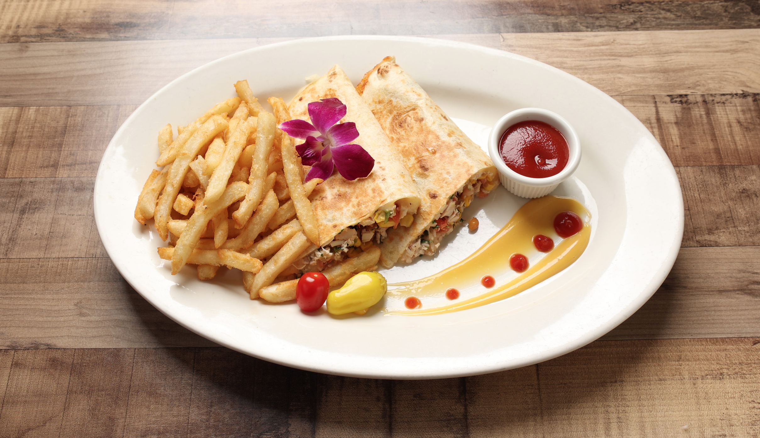 Dominican Quesadilla.