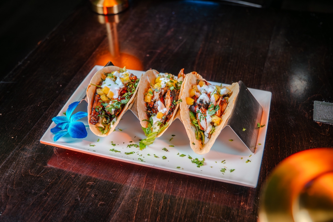 Kingston Jerk Chicken Taco.