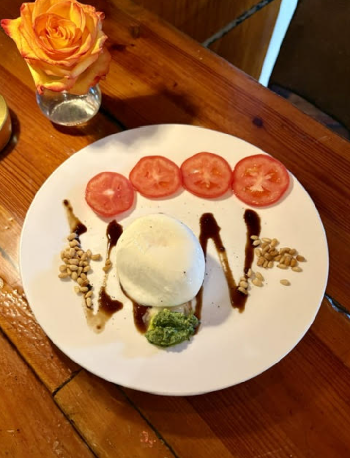 Burrata Mozzarella.