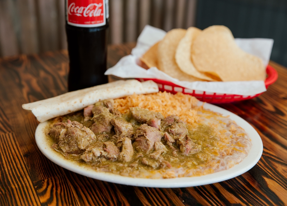 #3-Chili Verde Pork.