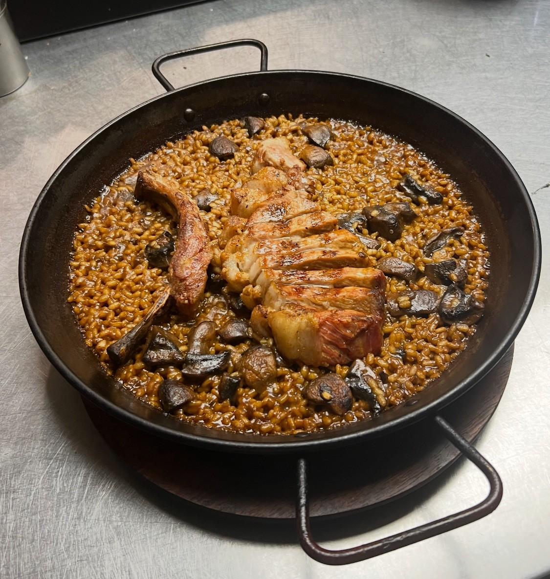 Meat Paella.