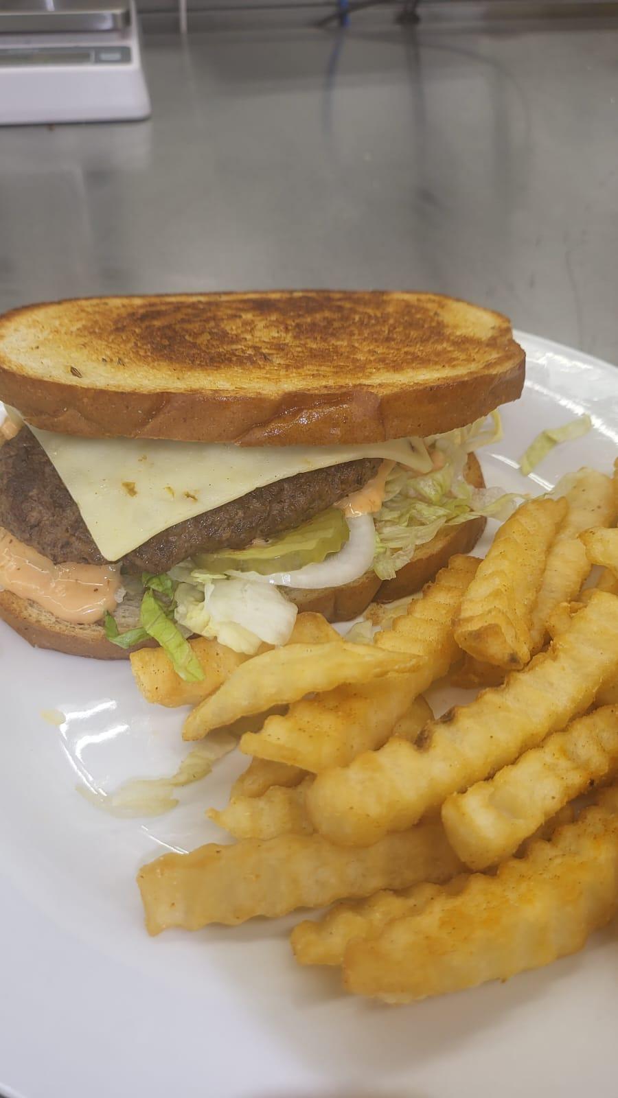Patty Melt Combo.
