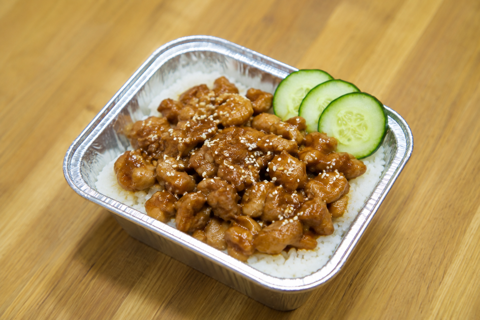 Small Chicken Rice.
