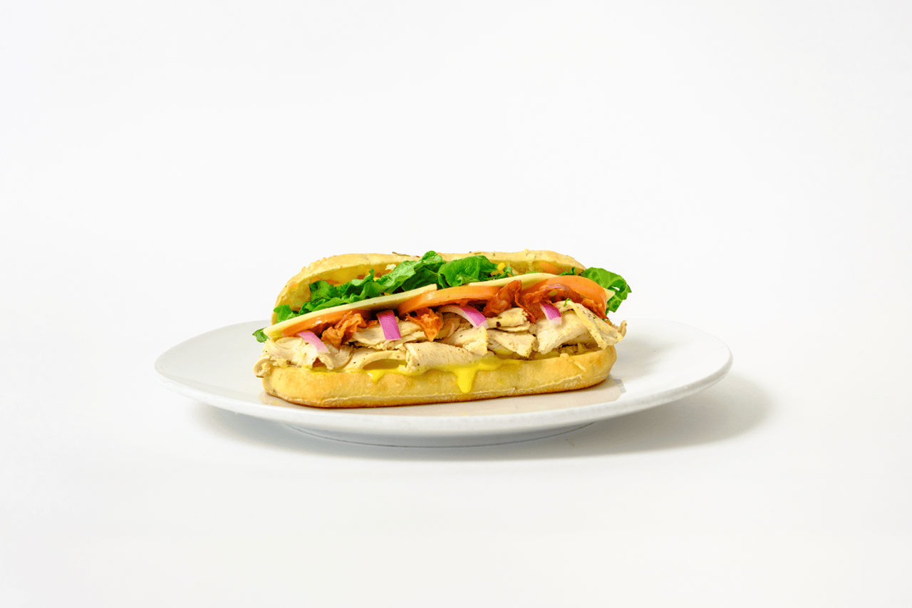 Honey mustard chicken sando.