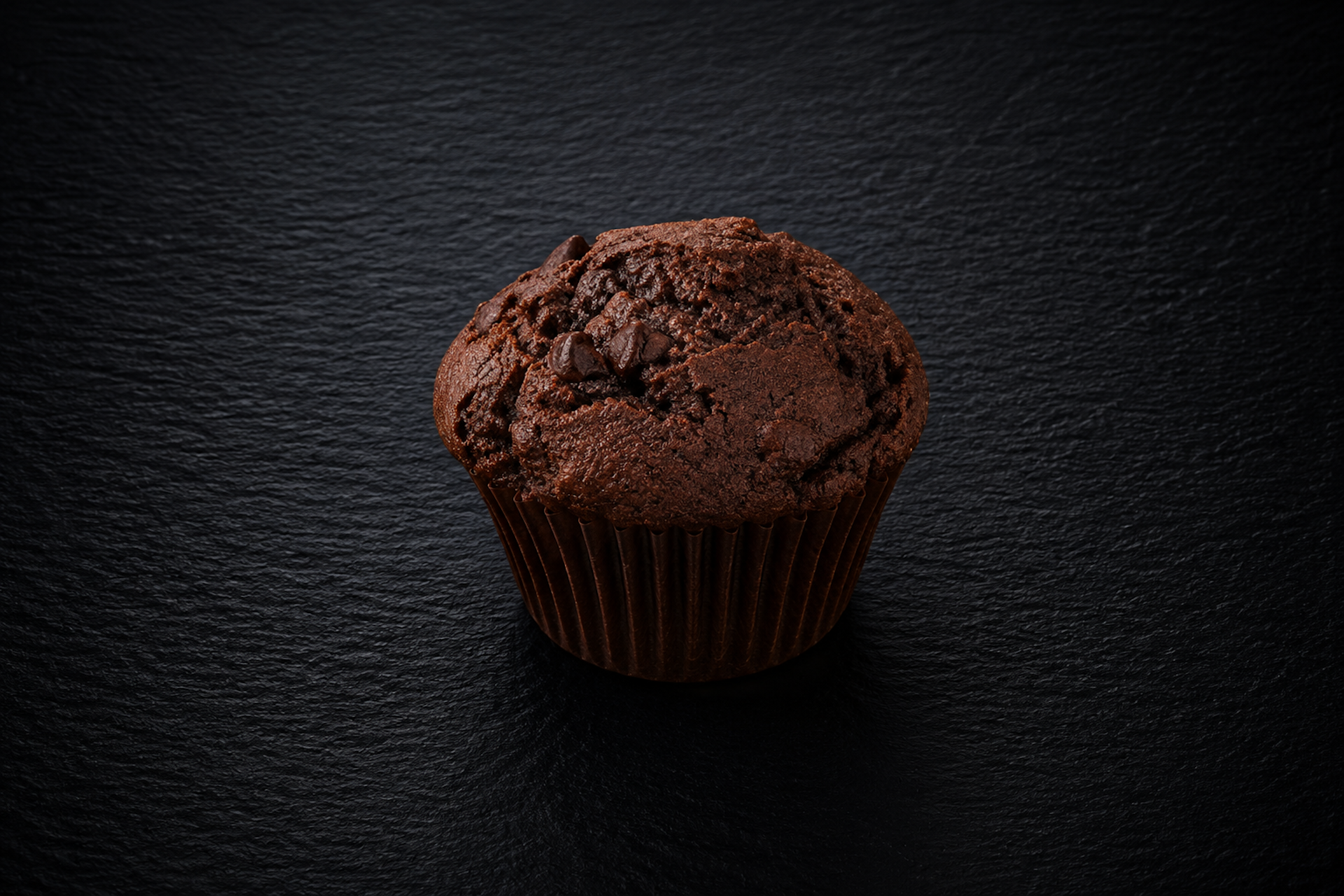 Double Chocolate Chip Muffin.