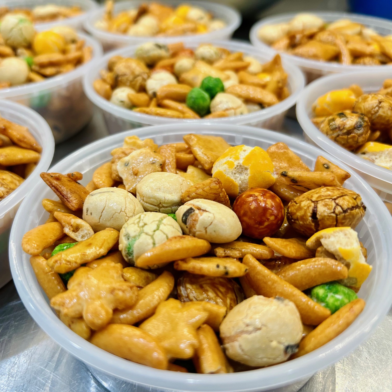 Rice Cracker Snack.