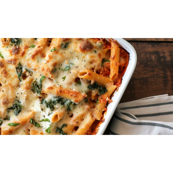 Full Baked Ziti.