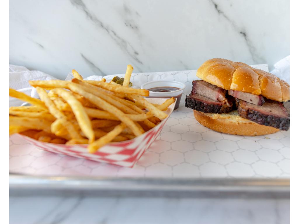 Sliced Brisket.