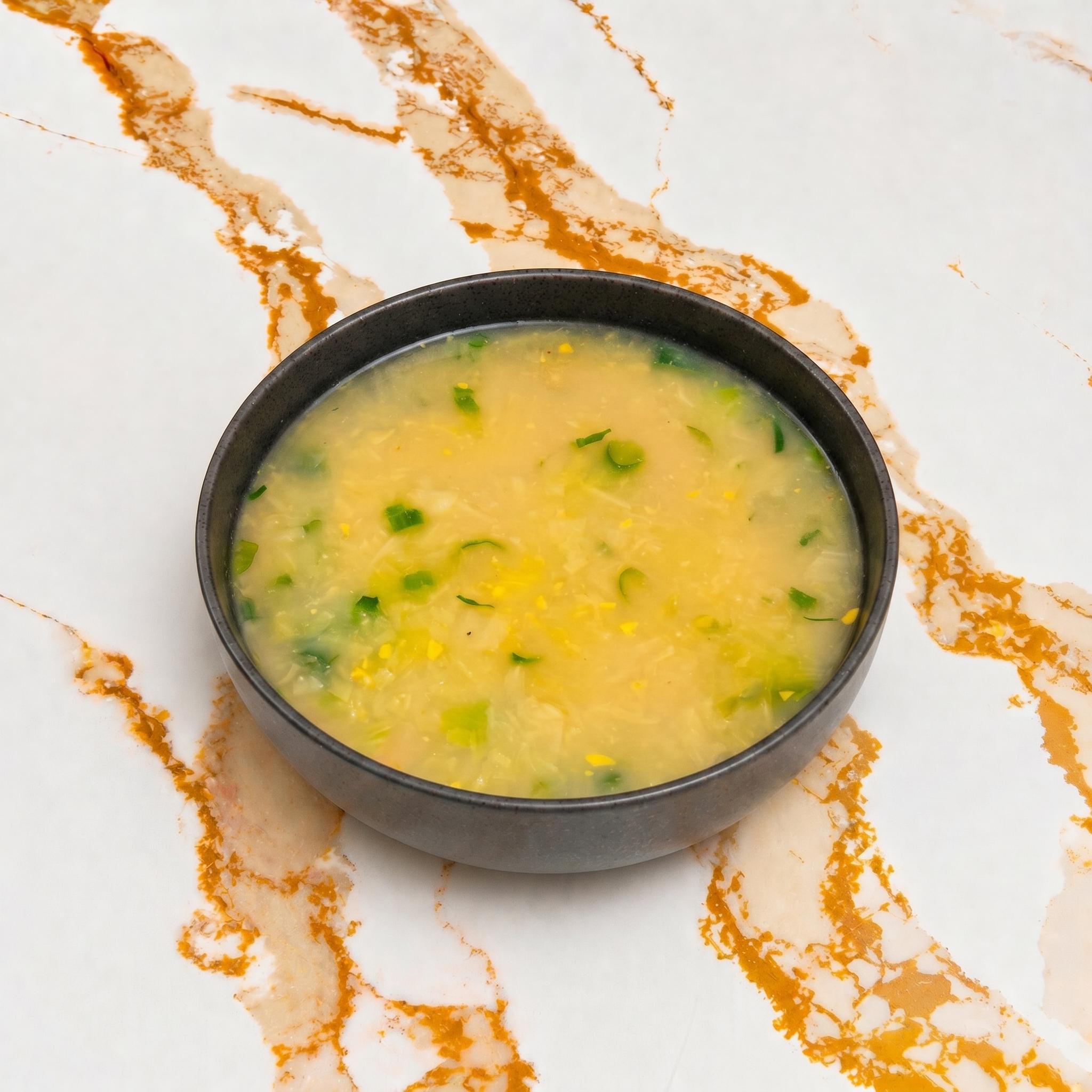 Veg Sweet Corn soup.
