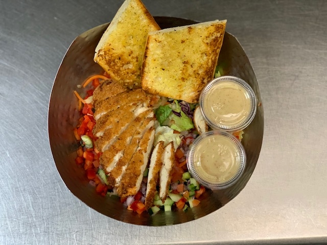 Crispy Chicken Salad.