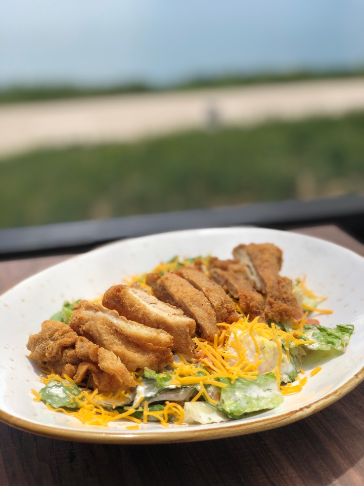 Buffalo Chicken Ranch Salad.