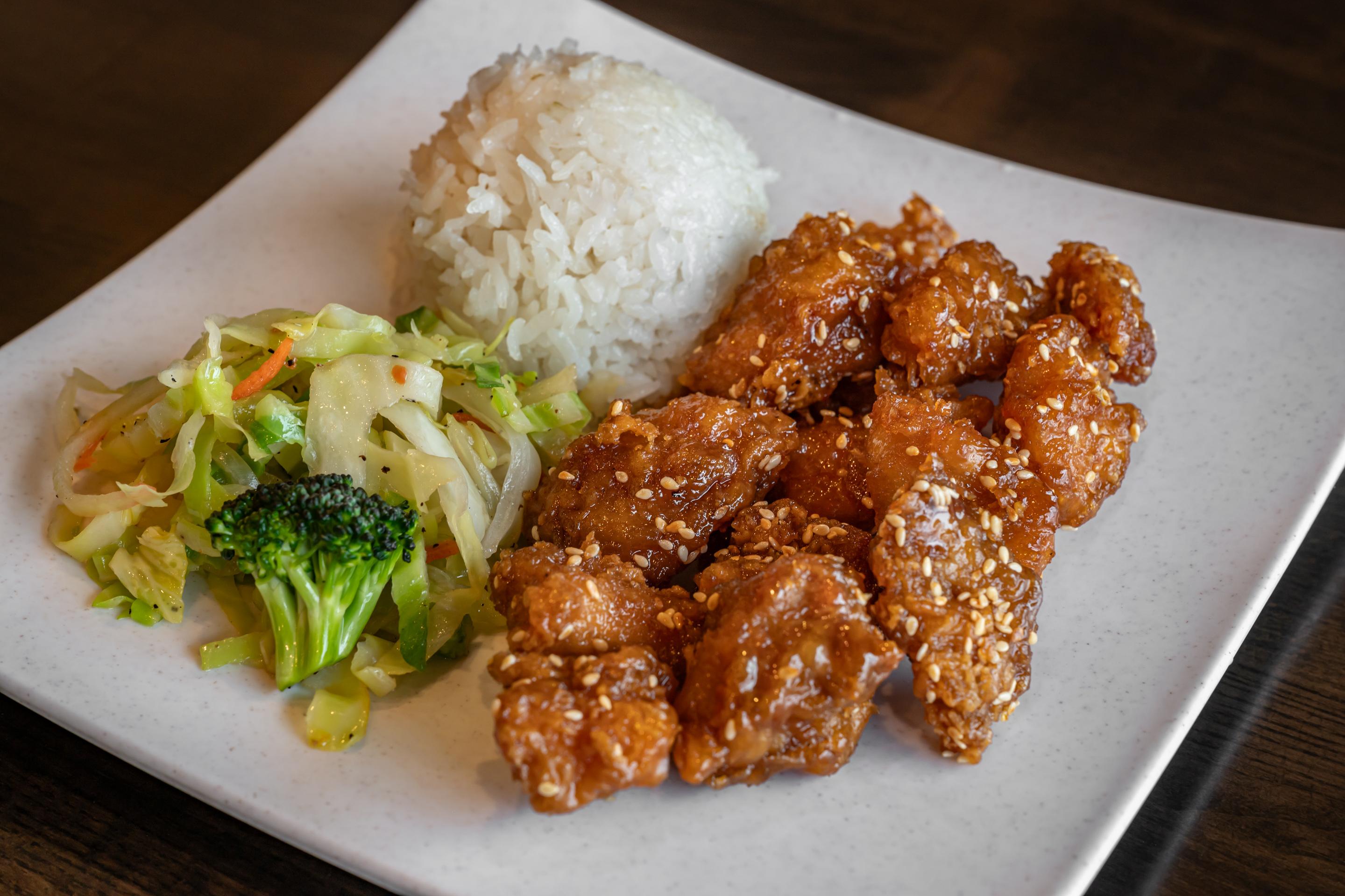 Sesame Chicken Bowl.