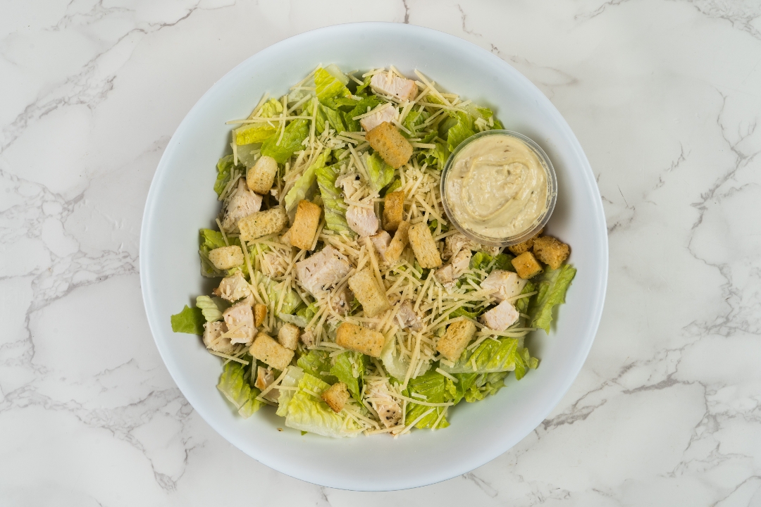Chicken Caesar Salad.