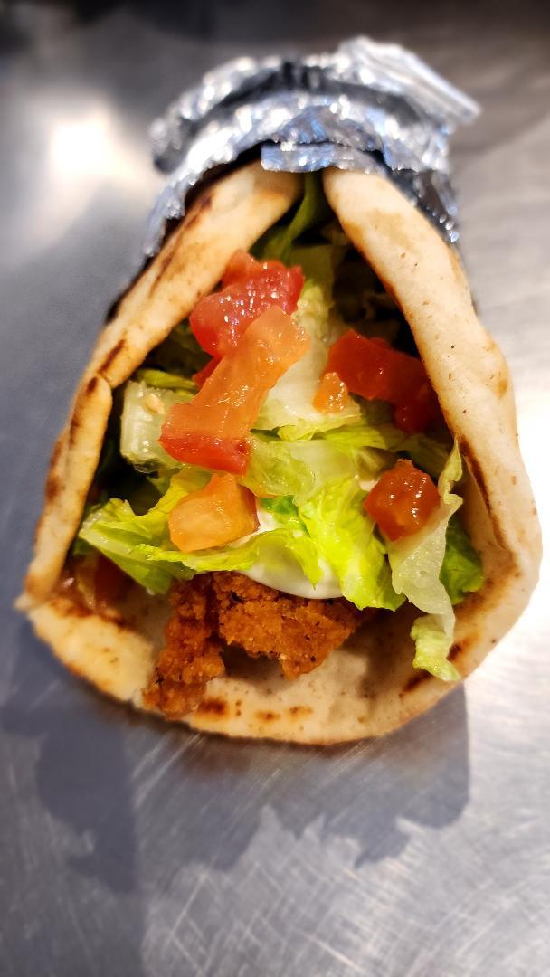 ****NEW ITEM*** Small Spicy Chicken Wrap.