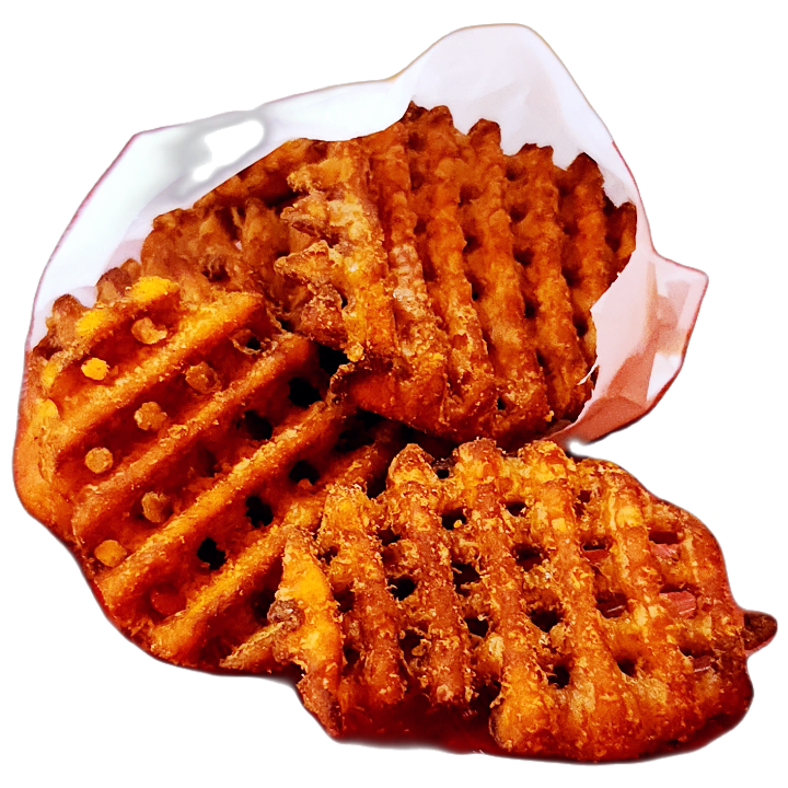 Large Waffle Sweet Potato Fries