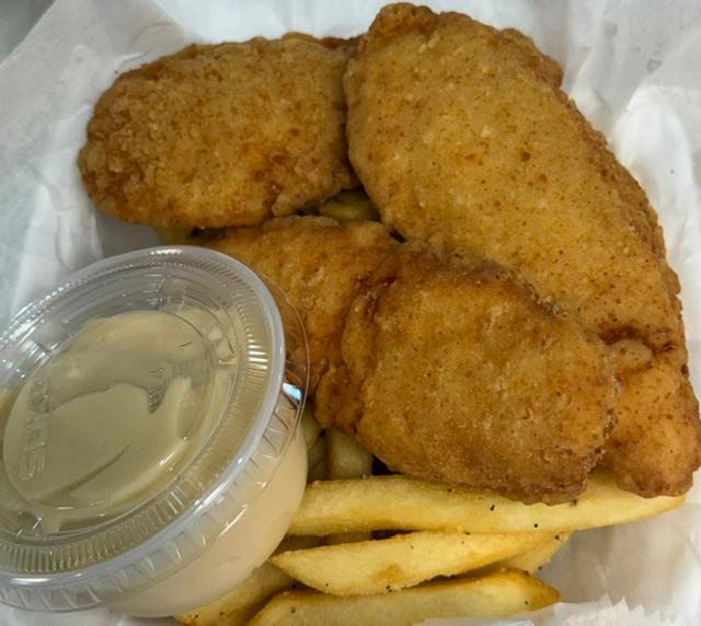 Kids 3 Pieces Chicken Fingers.