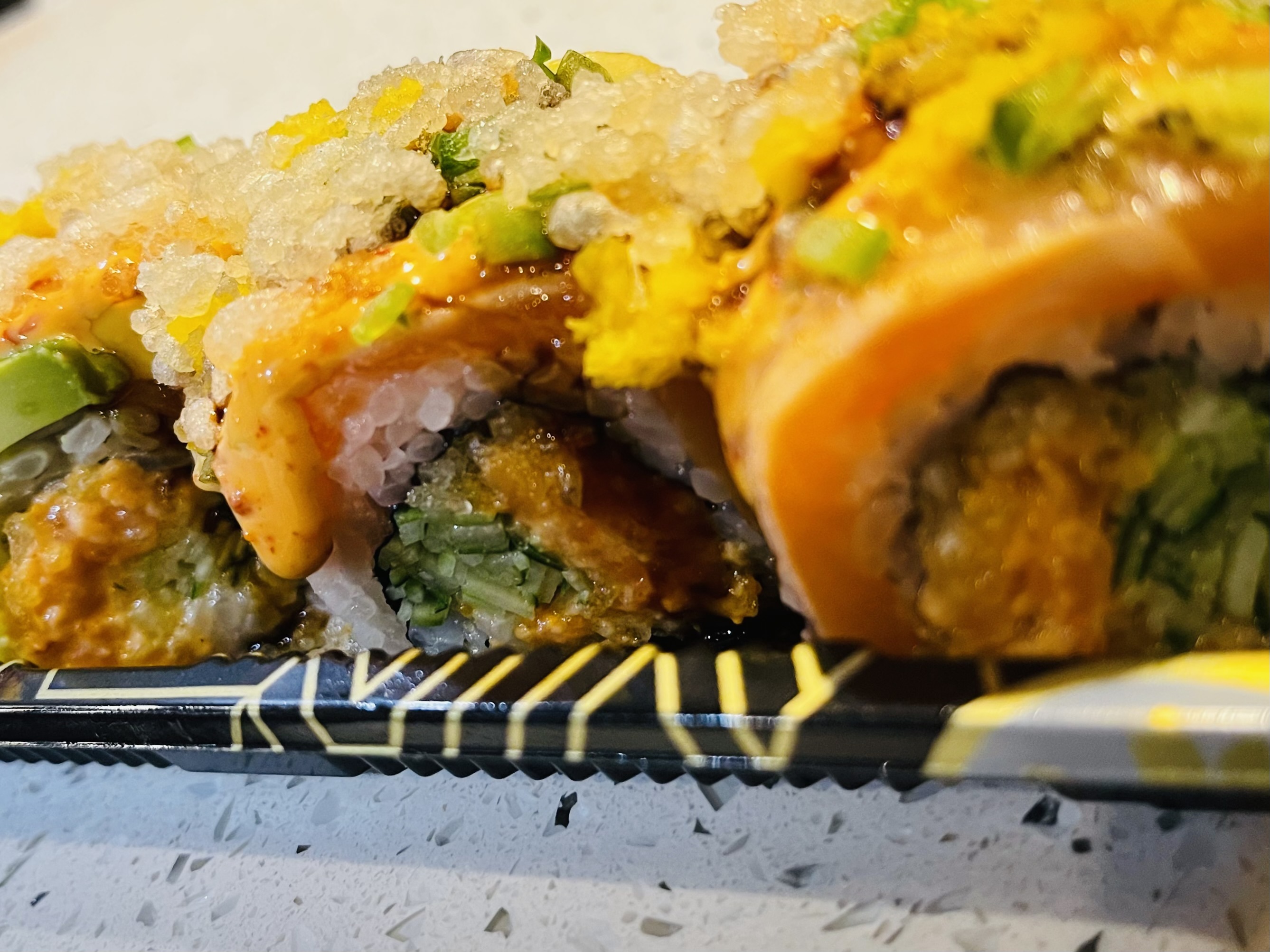 Crazy Salmon Roll.