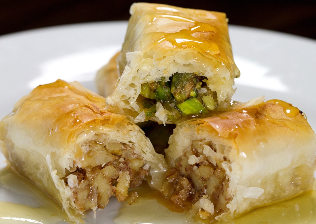 Almond - Almond Baklava.