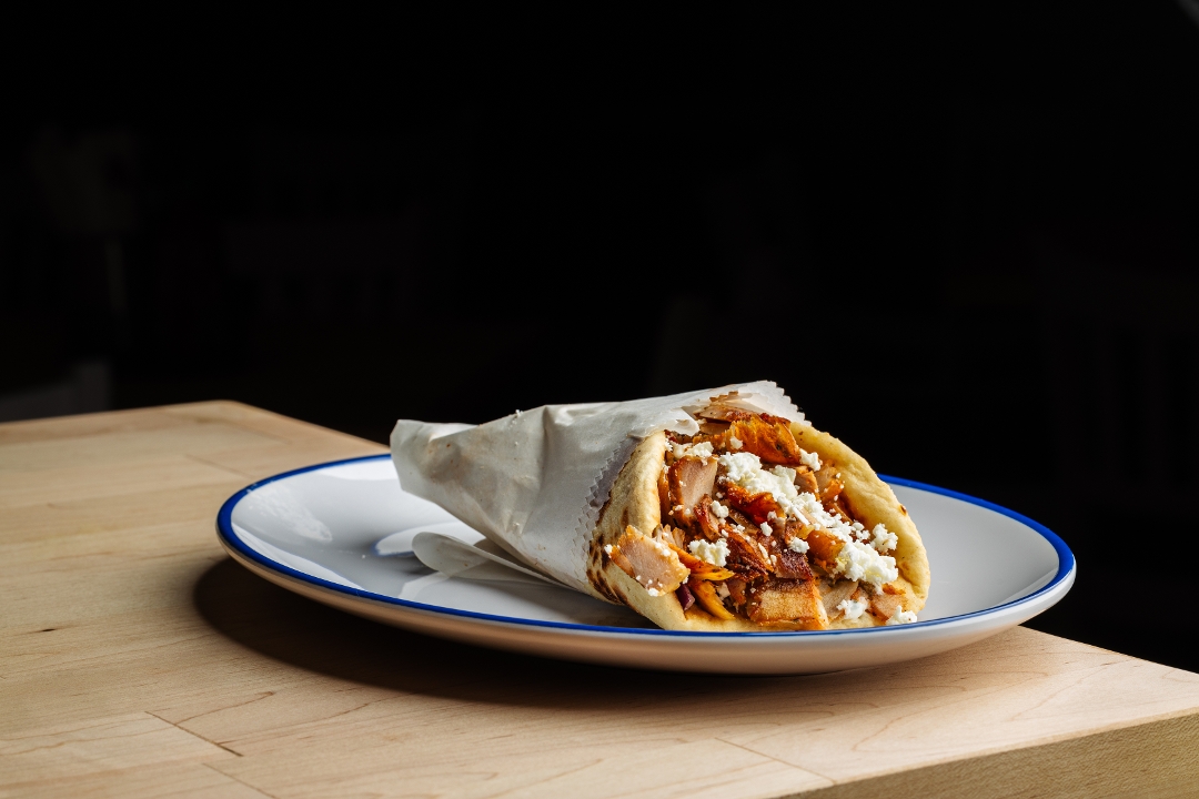Chicken Gyro Pita.