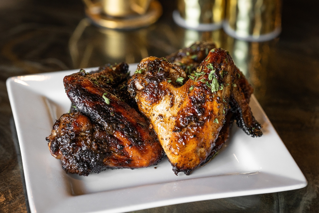 Jerked Grilled Wings.
