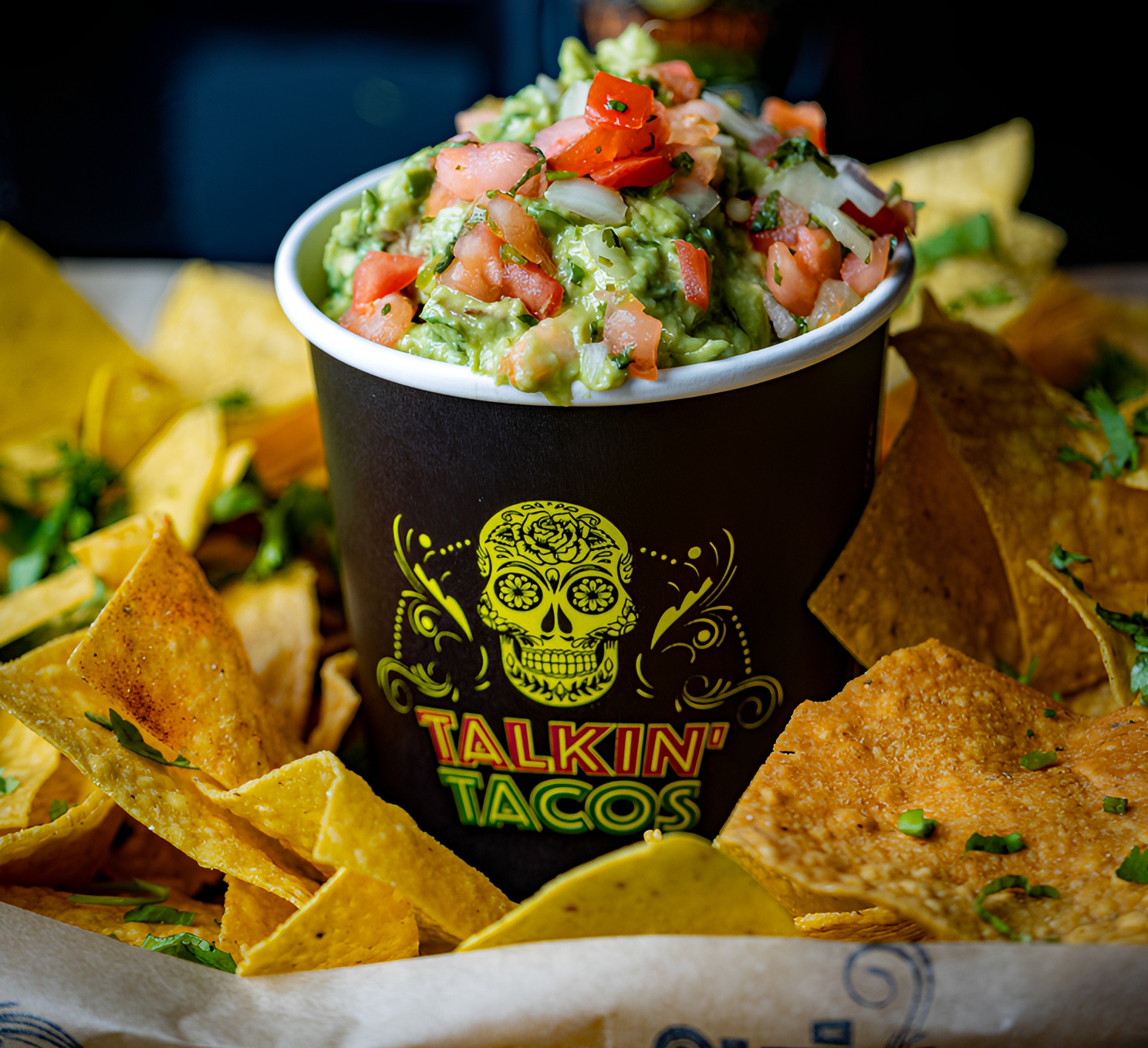 Guacamole and Chips.