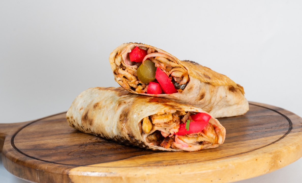 Chicken Shawarma Wrap.