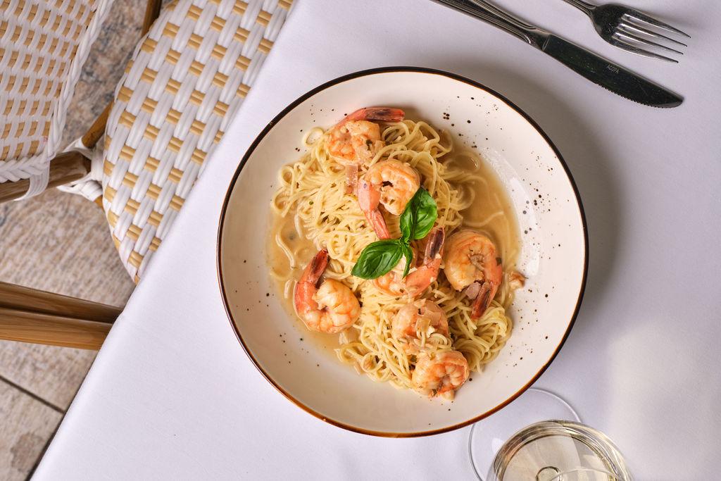 Shrimp Scampi.