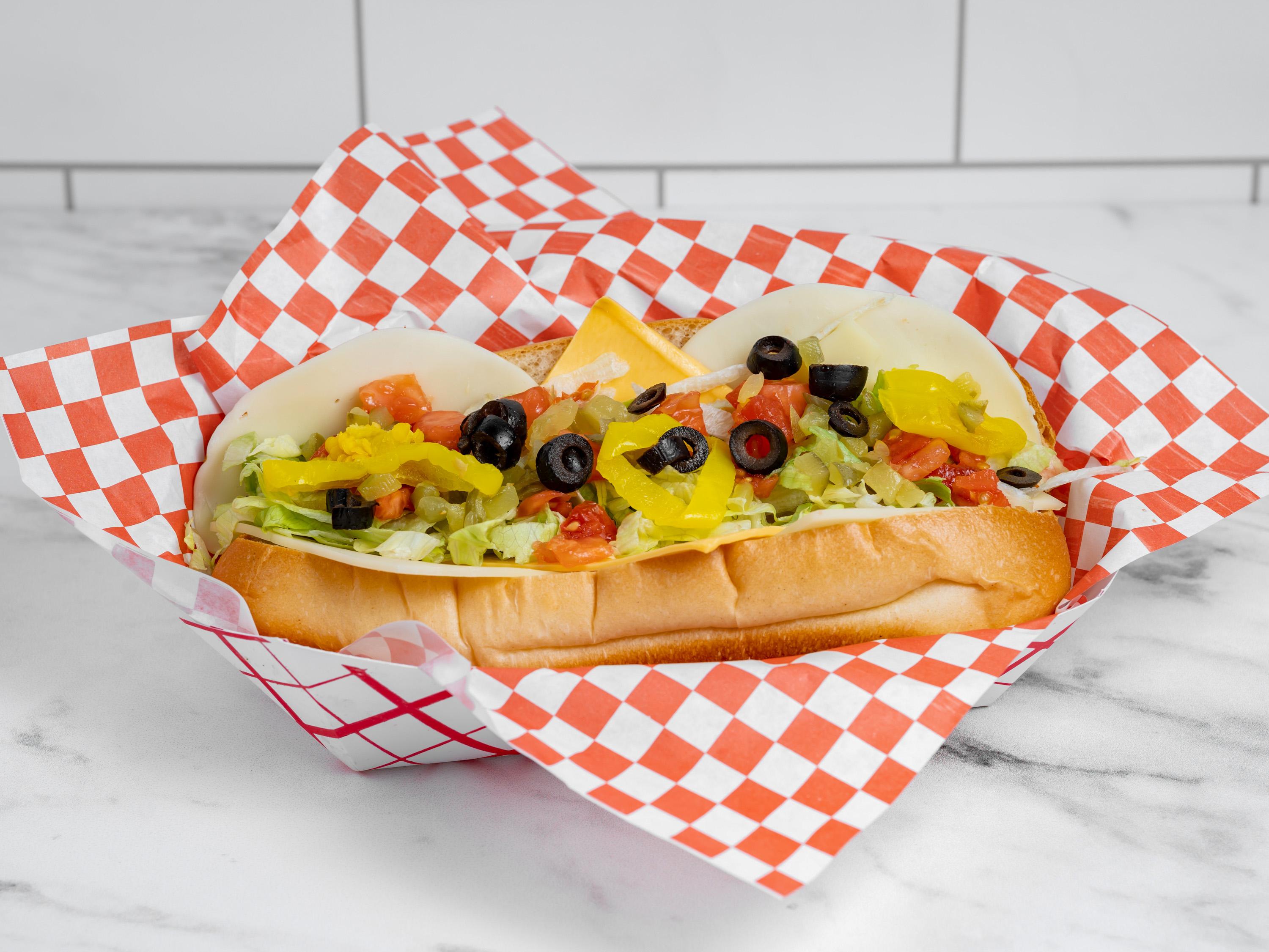 Cheese Combo Sub.
