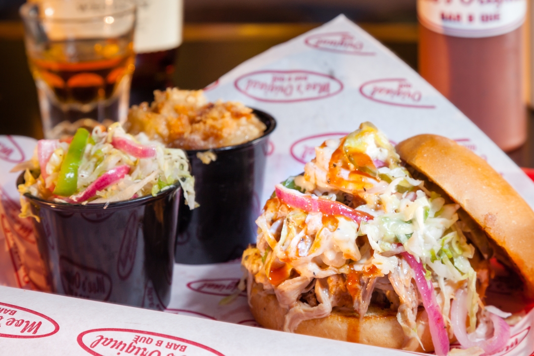 Pulled Pork Sandwich.