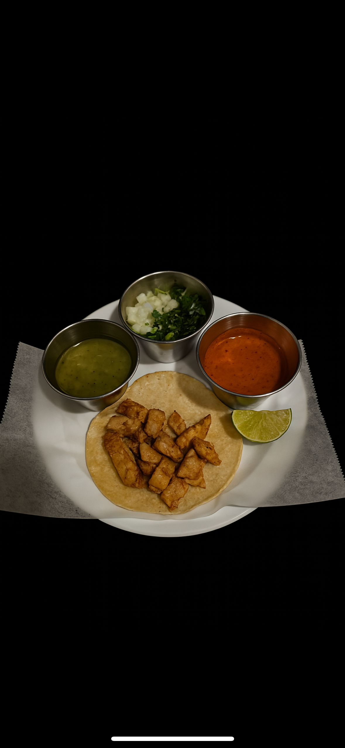 Taco Mexicano Pollo (Chicken).