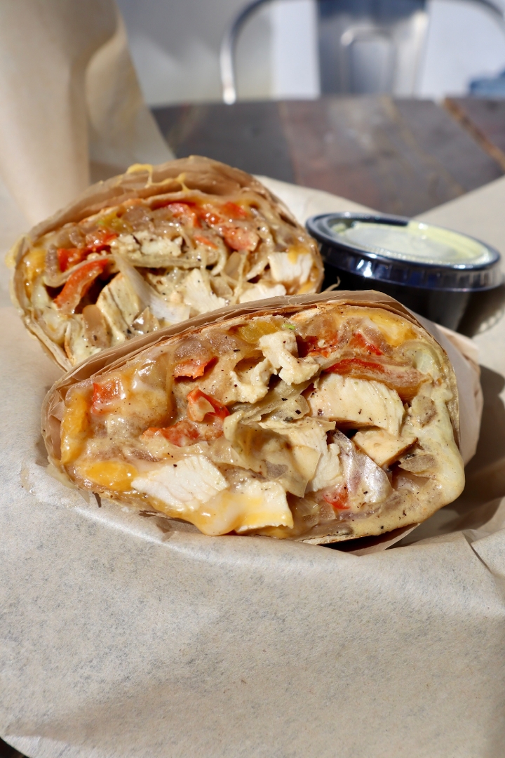 Texas Sun Chicken Wrap.
