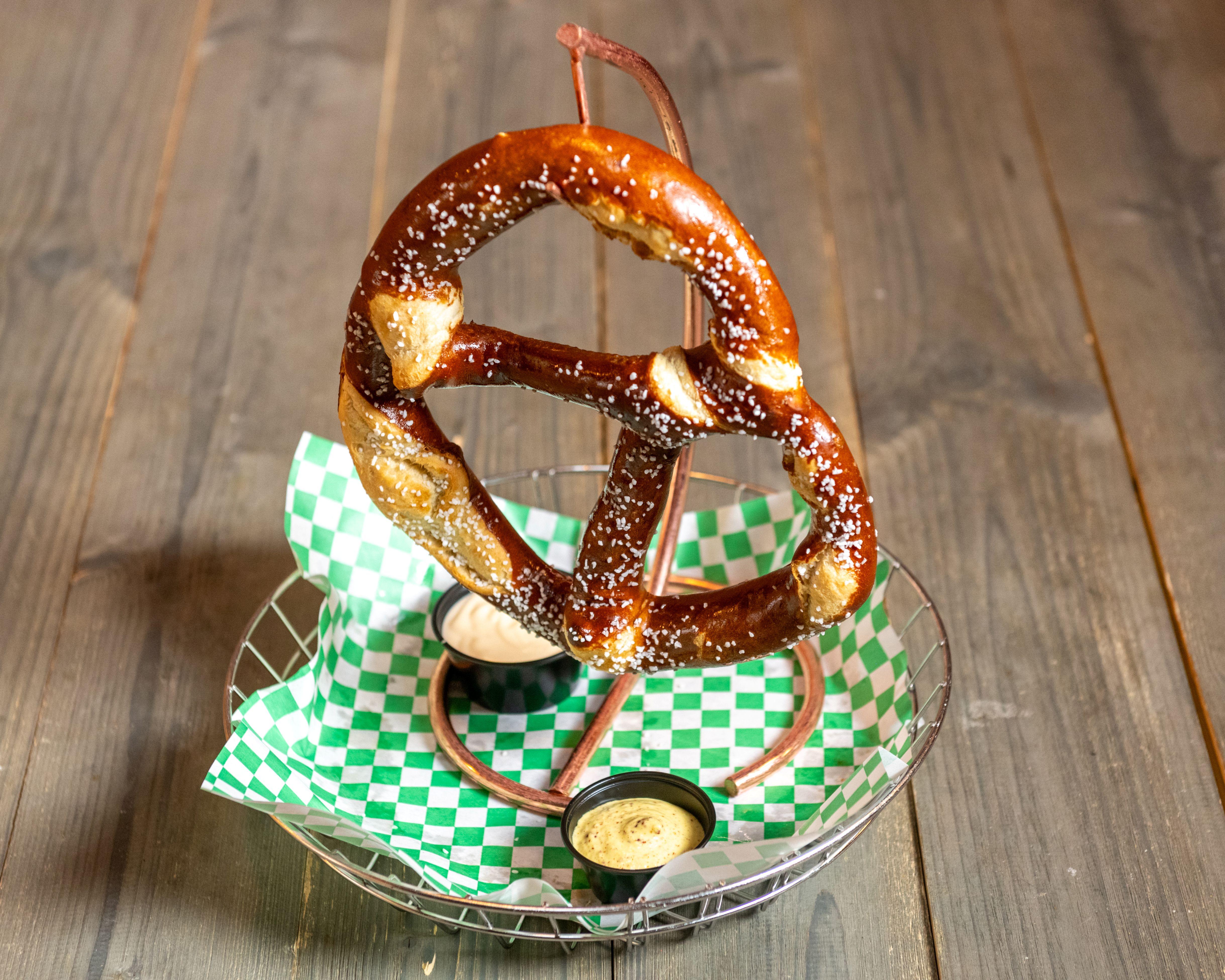 Bavarian Soft Pretzel.