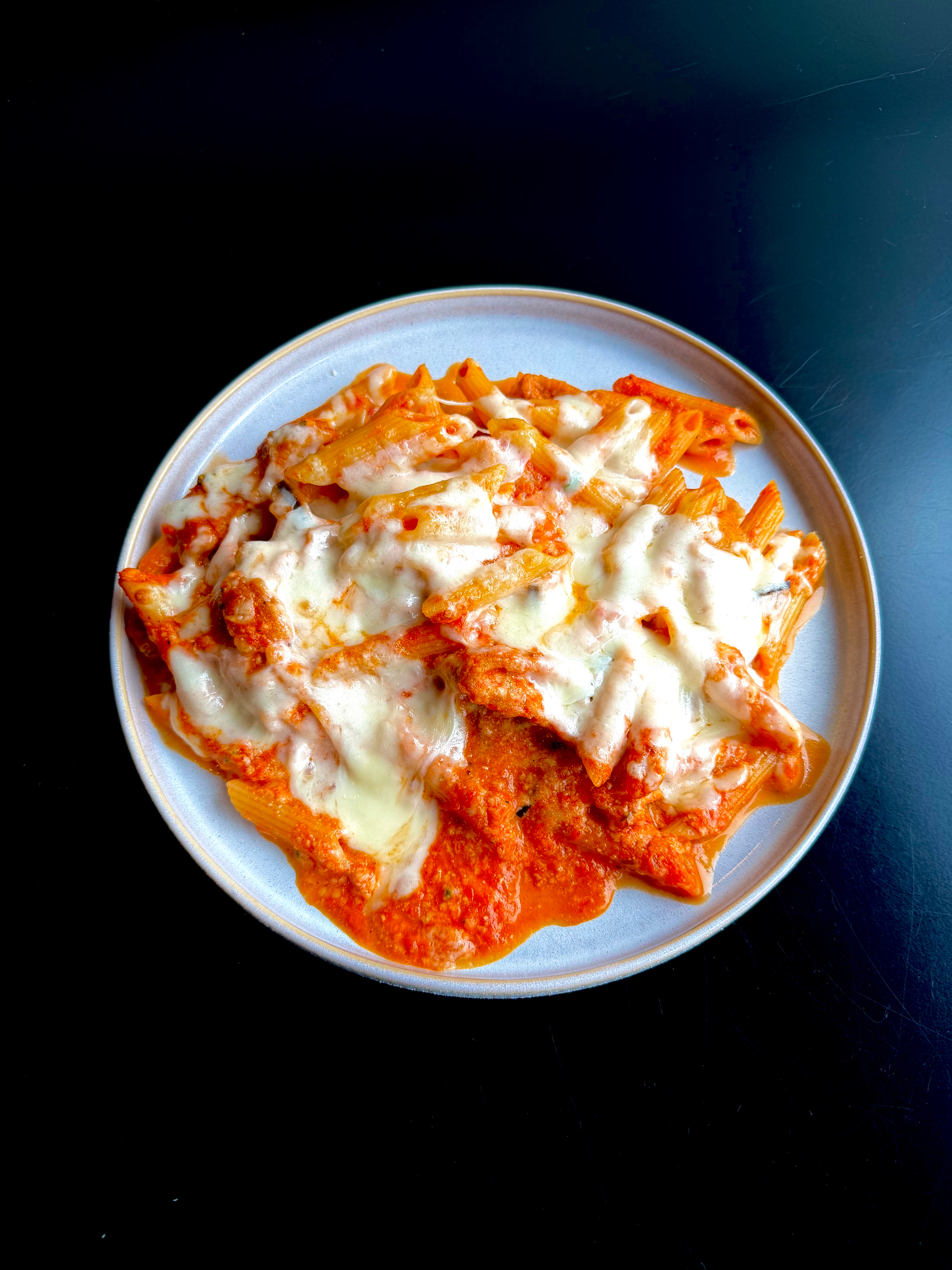Baked Ziti Siciliano.