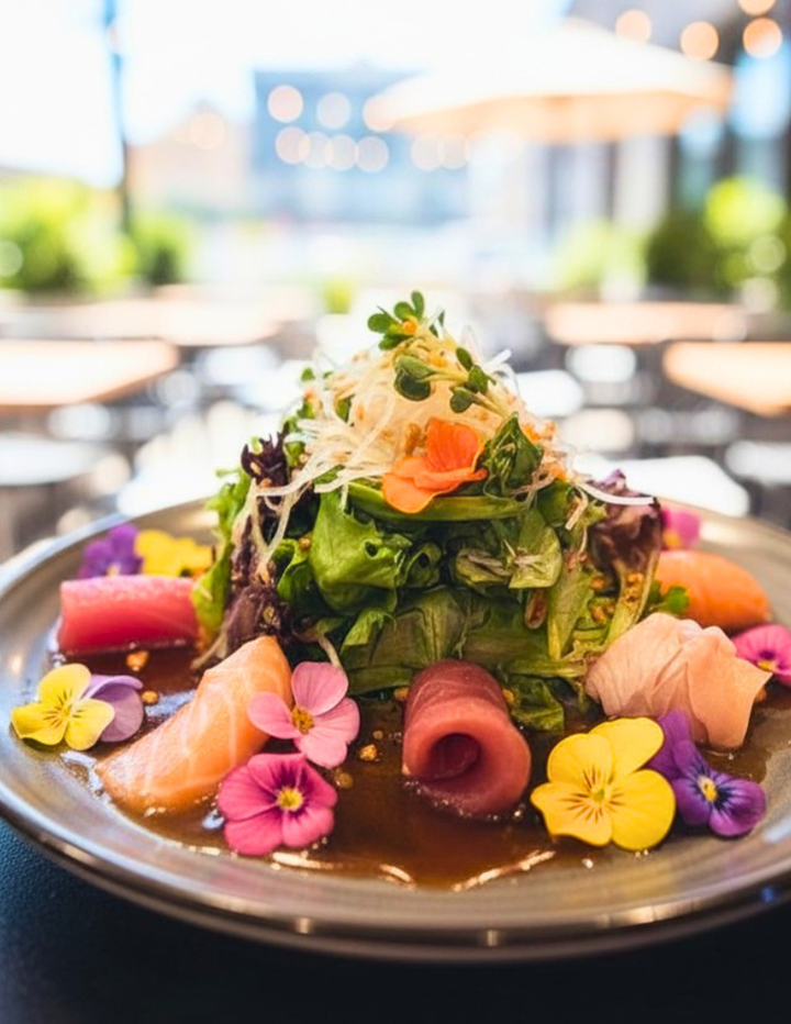 Sashimi Salad**.