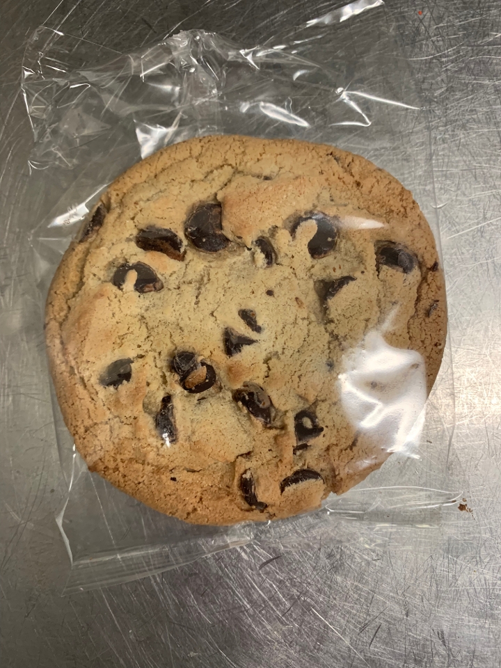 2oz Frozen Chocolate Chip Cookie.