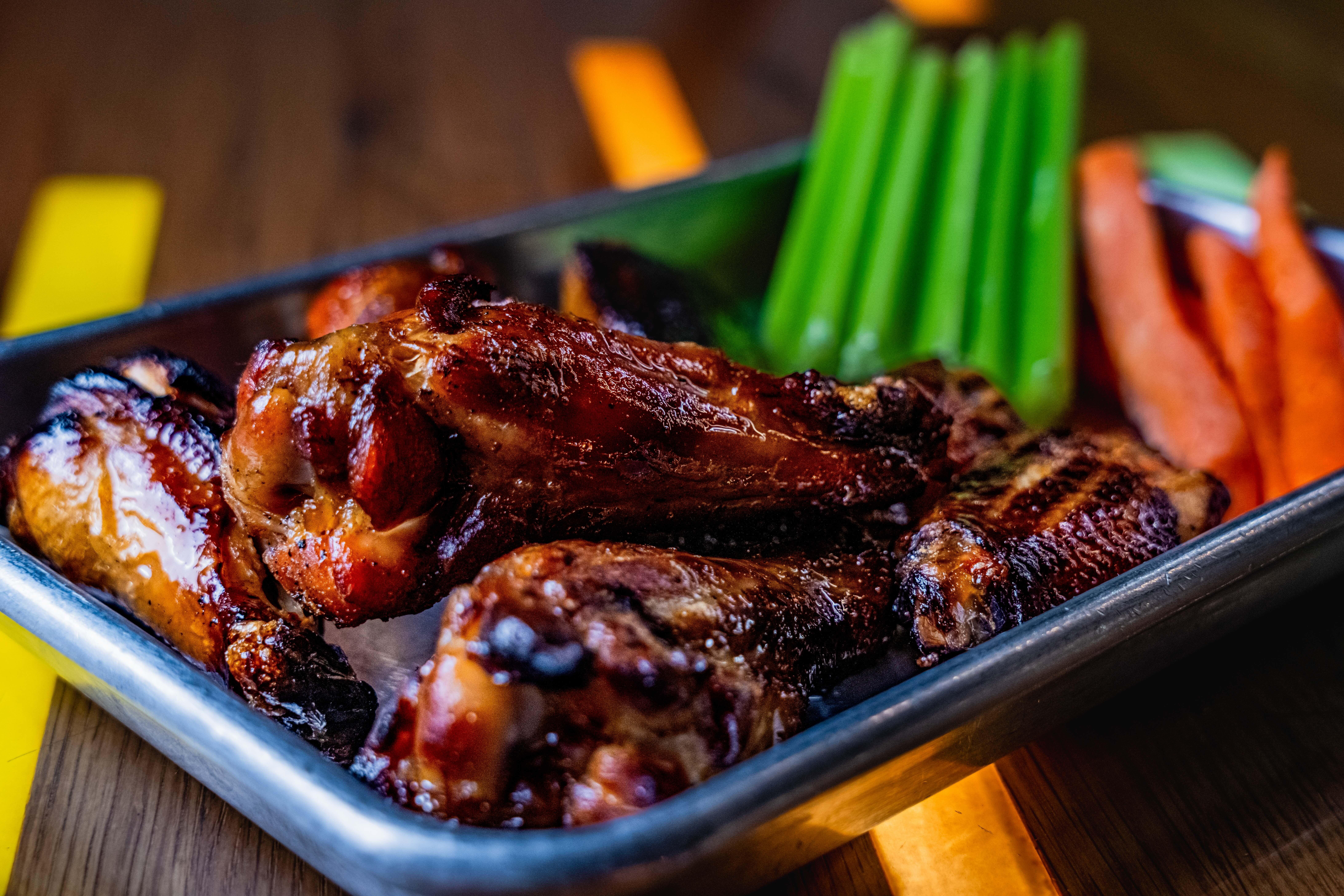 Smoked Chicken Wings.