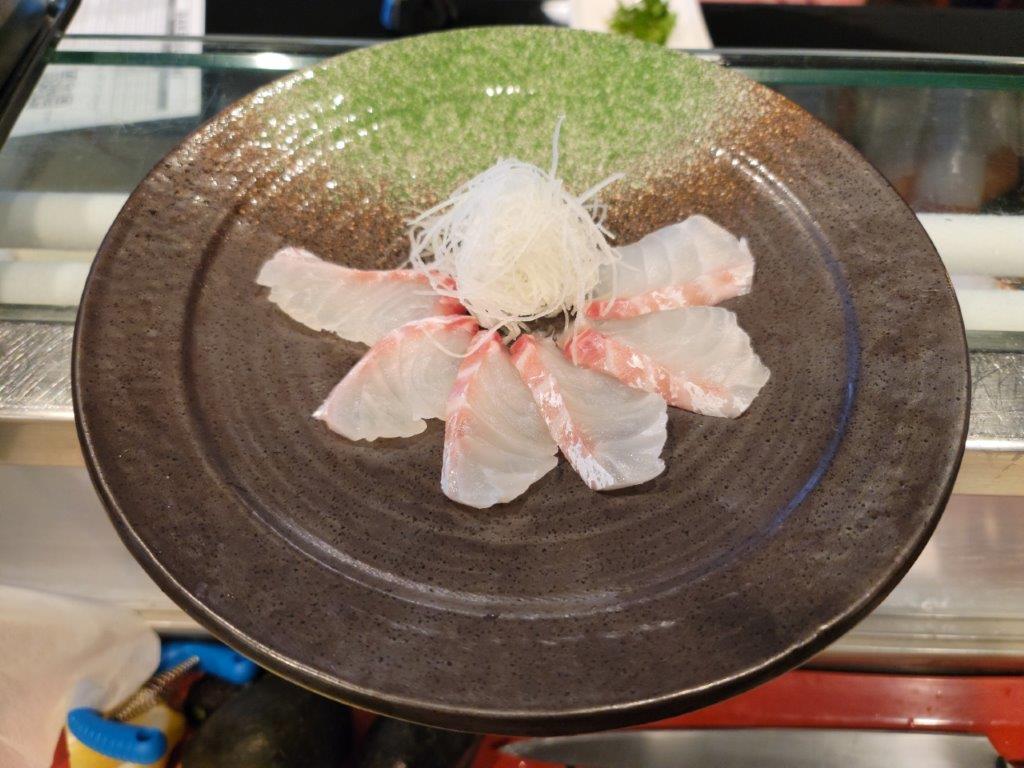 SA6-RED SNAPPER SASHIMI.