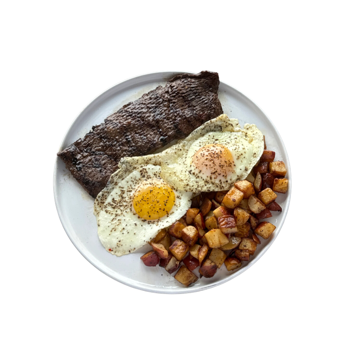 Steak and Eggs.