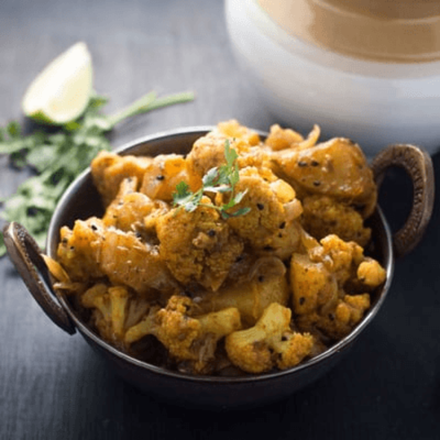 Aloo Gobi (Potatoes and Cauliflower).