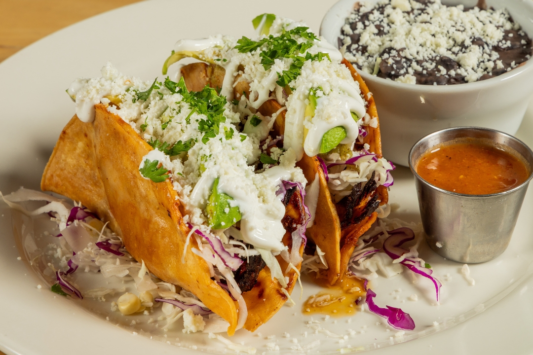 Crispy Chicken Tacos.