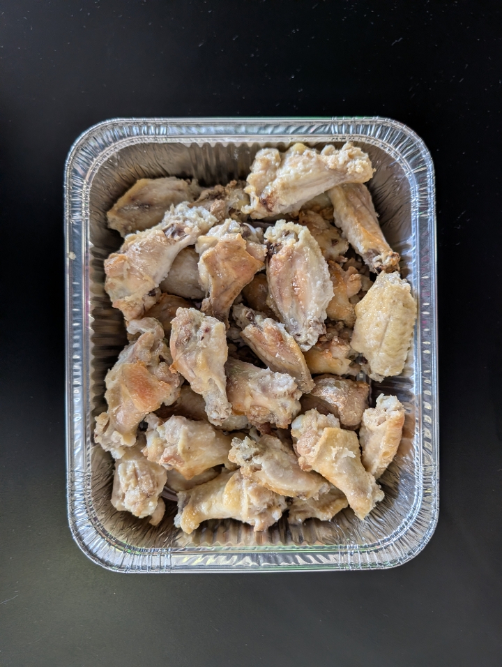 Tray of Baked Wings.