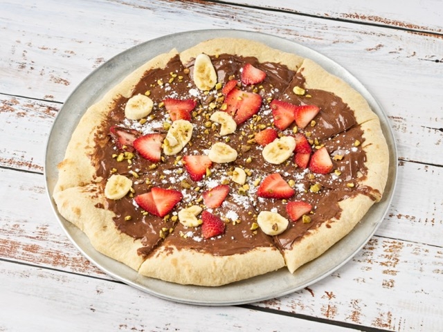 Nutella Pizza.