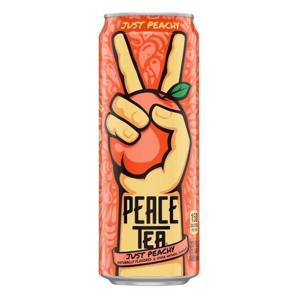Peace Tea Georgia Peach Sweet Tea Drink - 23 Fl Oz.